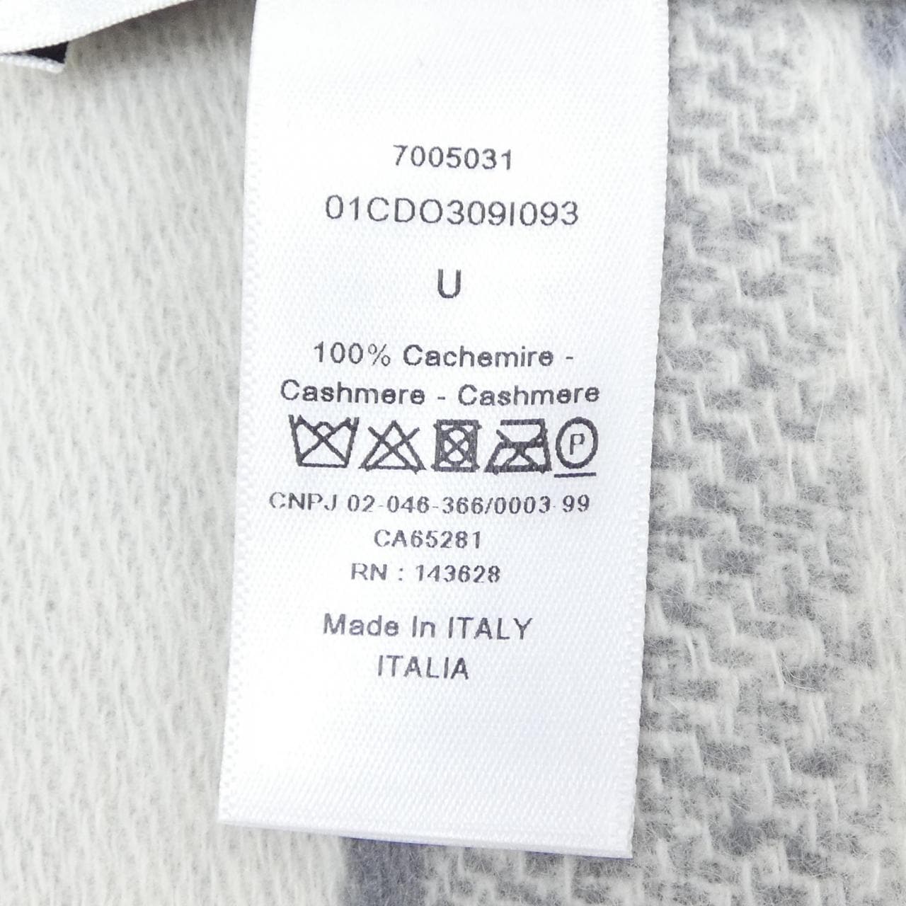 クリスチャンディオール CHRISTIAN DIOR 01CDO309I093 MUFFLER