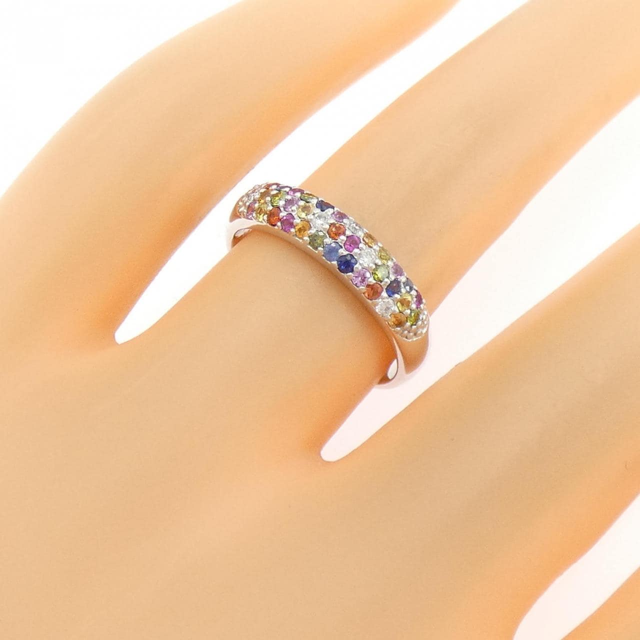 ポンテヴェキオ サファイヤ リング 0.35CT