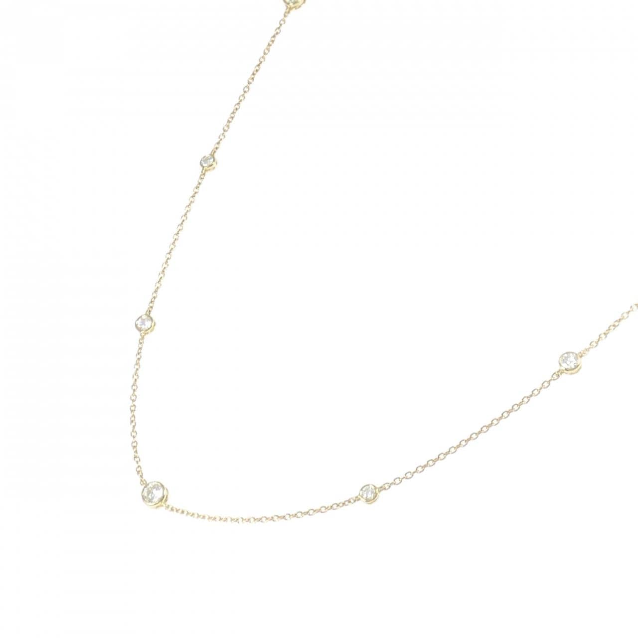 K18YG ダイヤモンド ネックレス 1.20CT