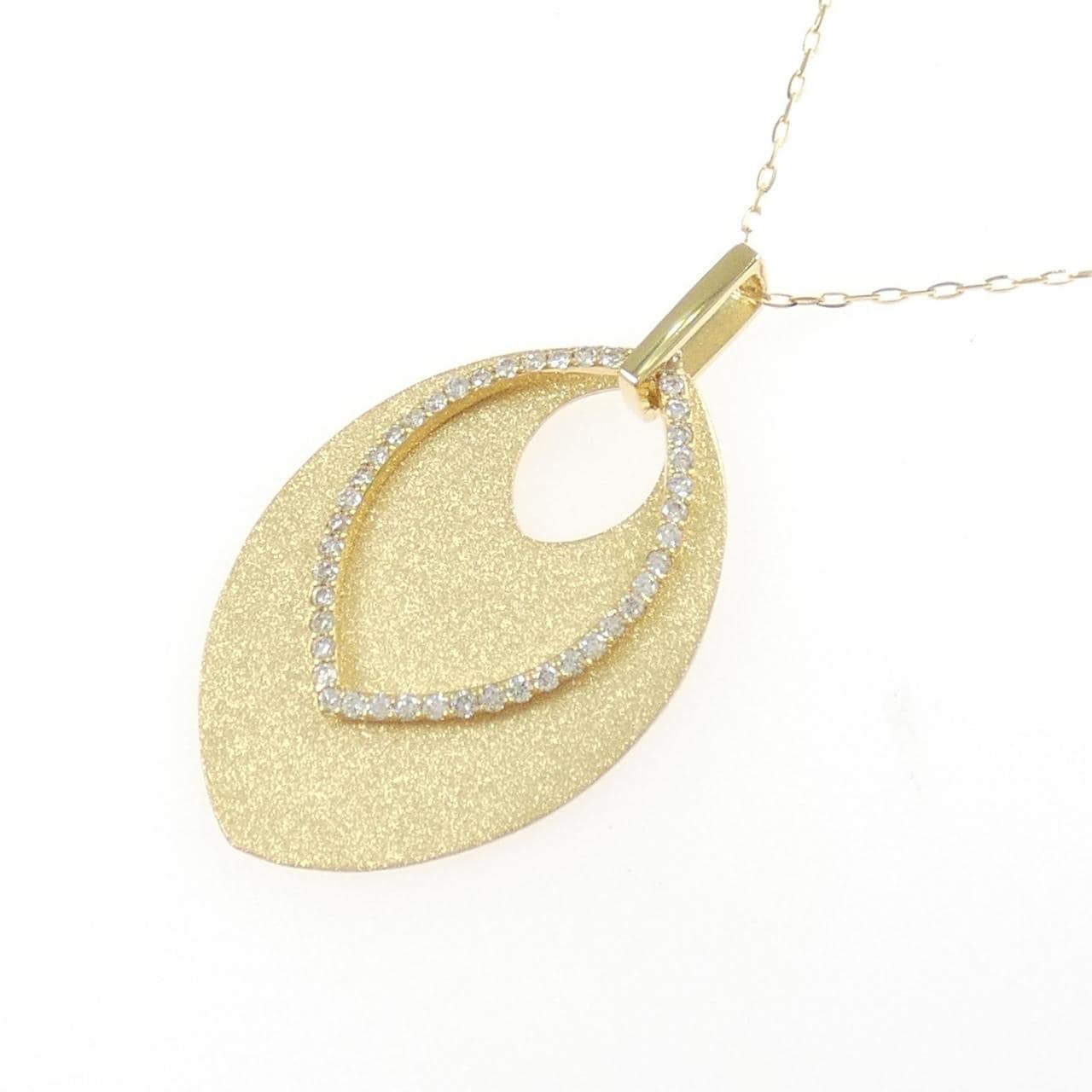 K18YG ダイヤモンド ネックレス 0.30CT
