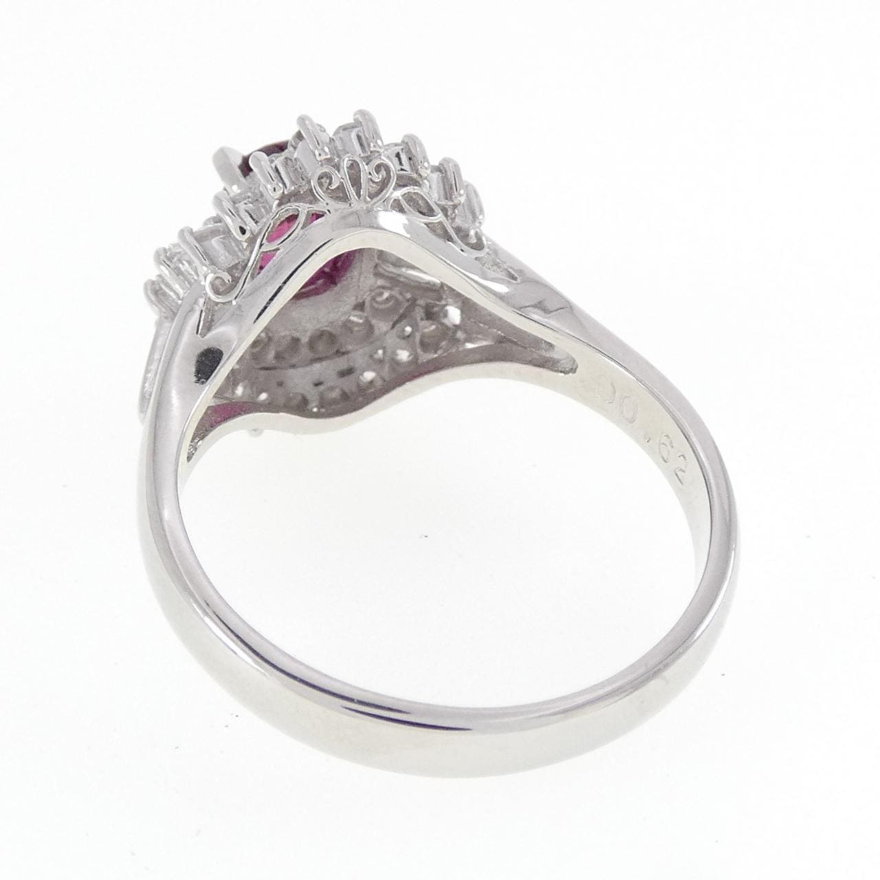 PT900 ルビー リング 1.158CT