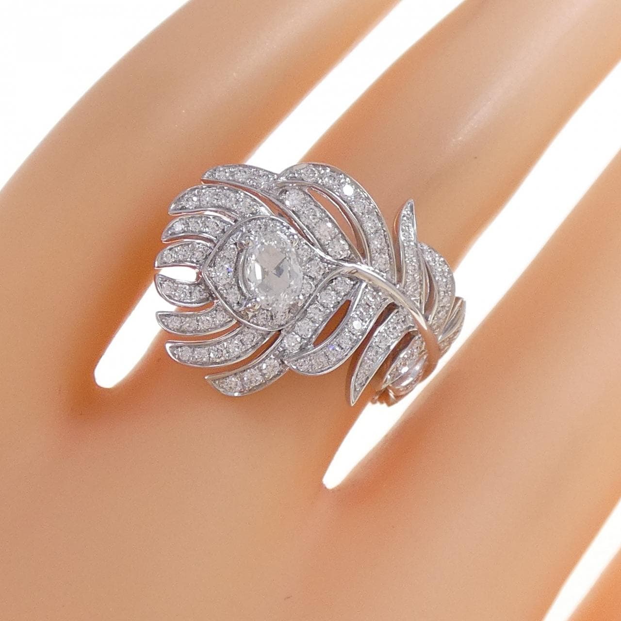 ブシュロン プリュム ドゥ パオン スモール リング