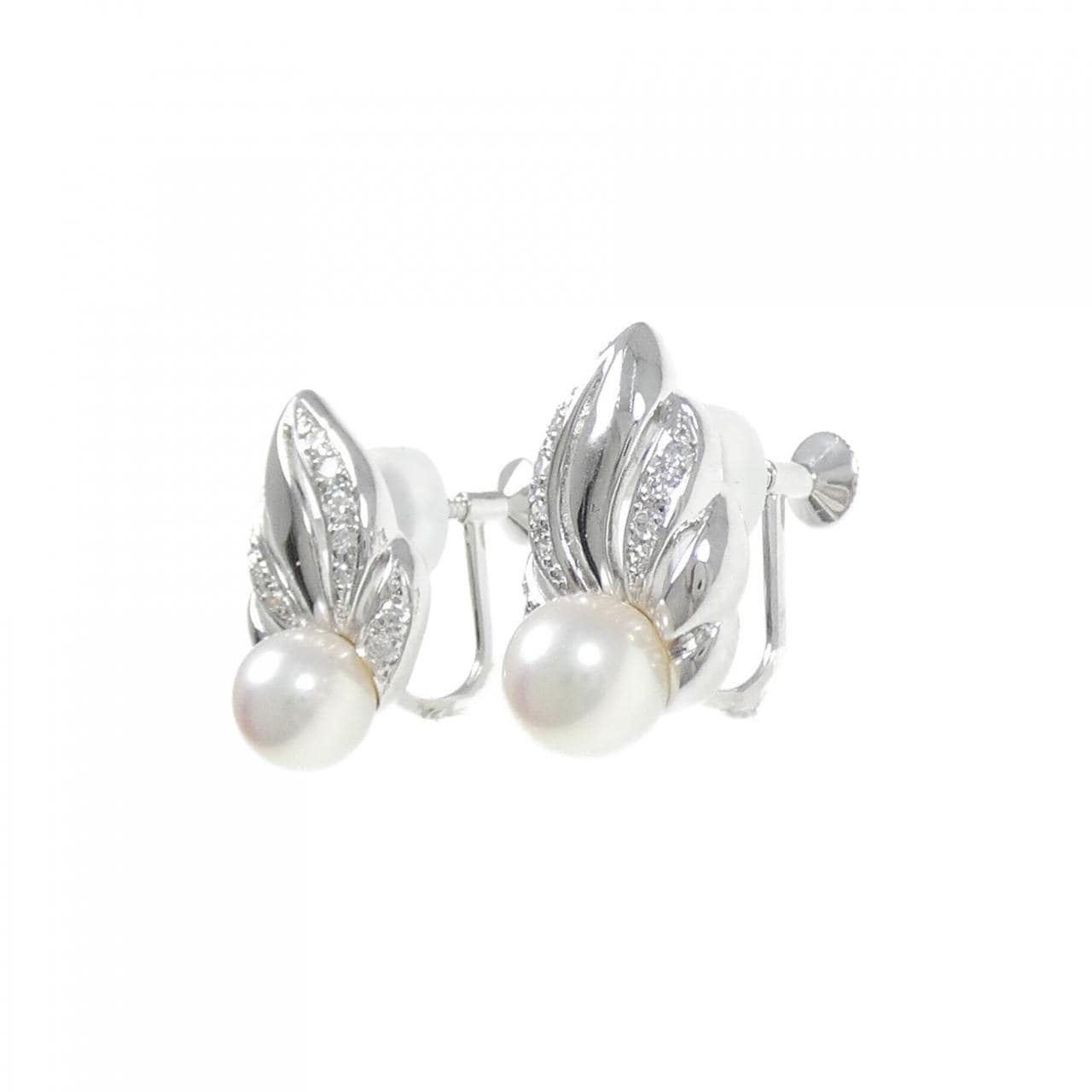 MIKIMOTO Akoya珍珠耳夹7.4 毫米