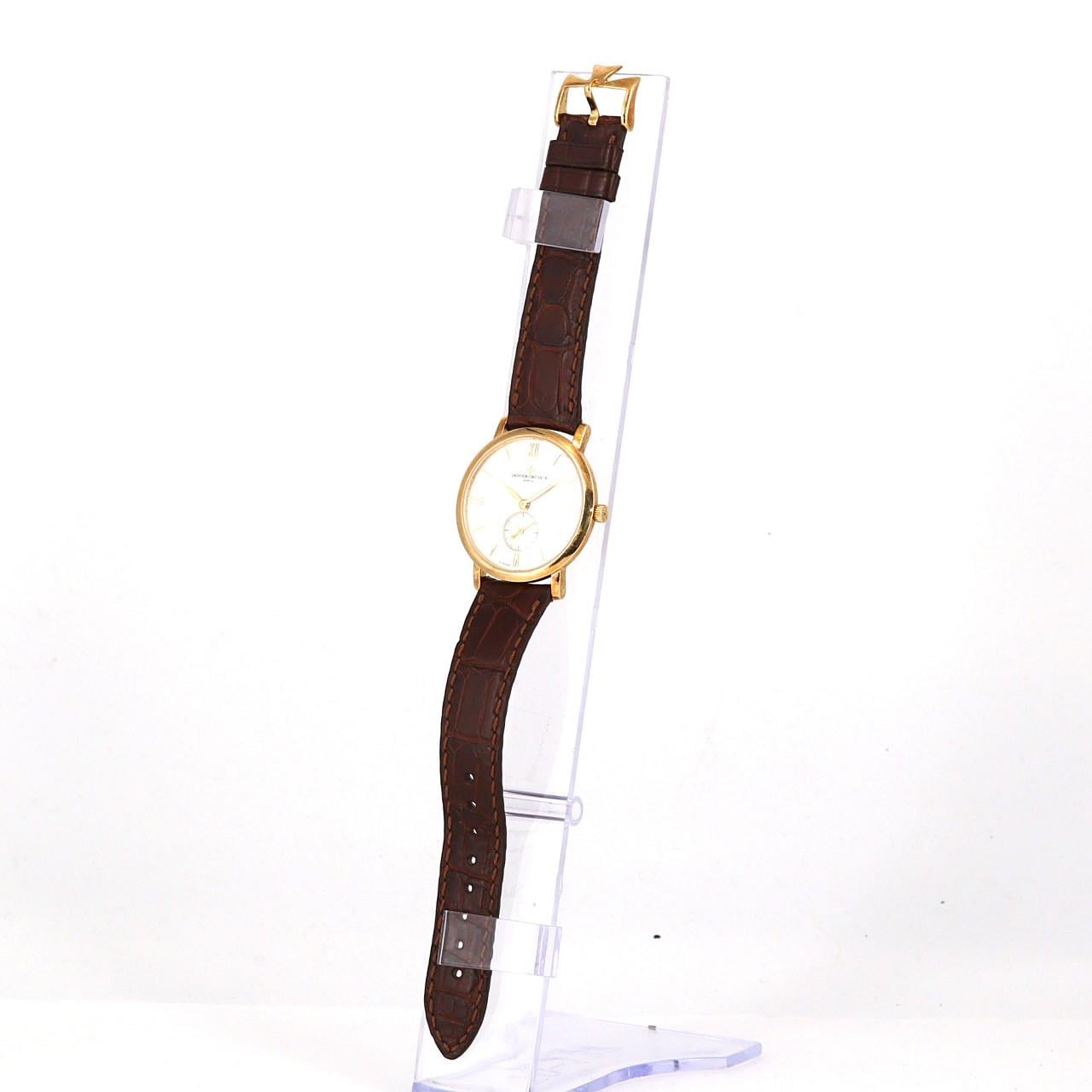 【ノーメンテナンス還元価格】ヴァシュロン･コンスタンタン パトリモニーセミフラット YG 81160/000J-9063 YG 手巻