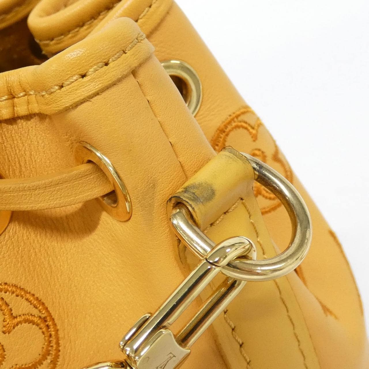 ルイヴィトン モノグラム LVブロデリー アングレース ナノ ノエ M82469 ショルダーバッグ