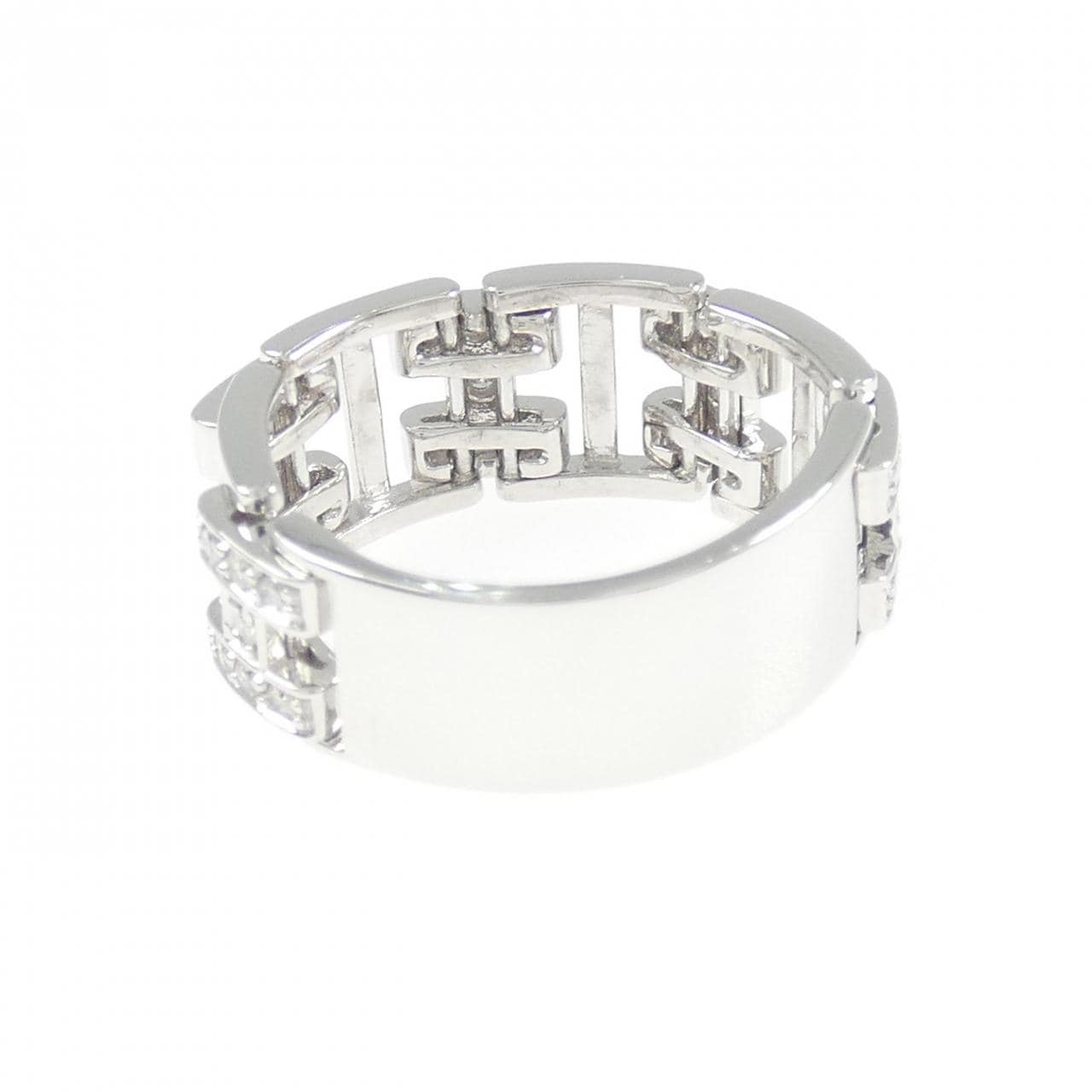 K18WG ダイヤモンド リング 0.25CT