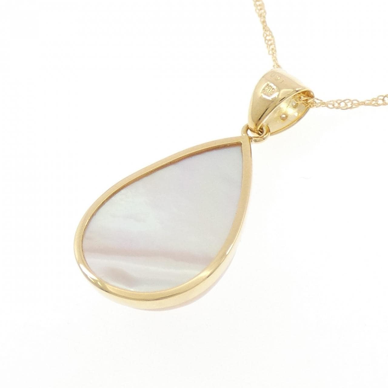 K18YG マベパール ネックレス