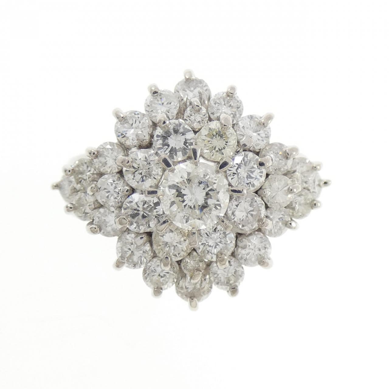PT900 ダイヤモンド リング 2.00CT