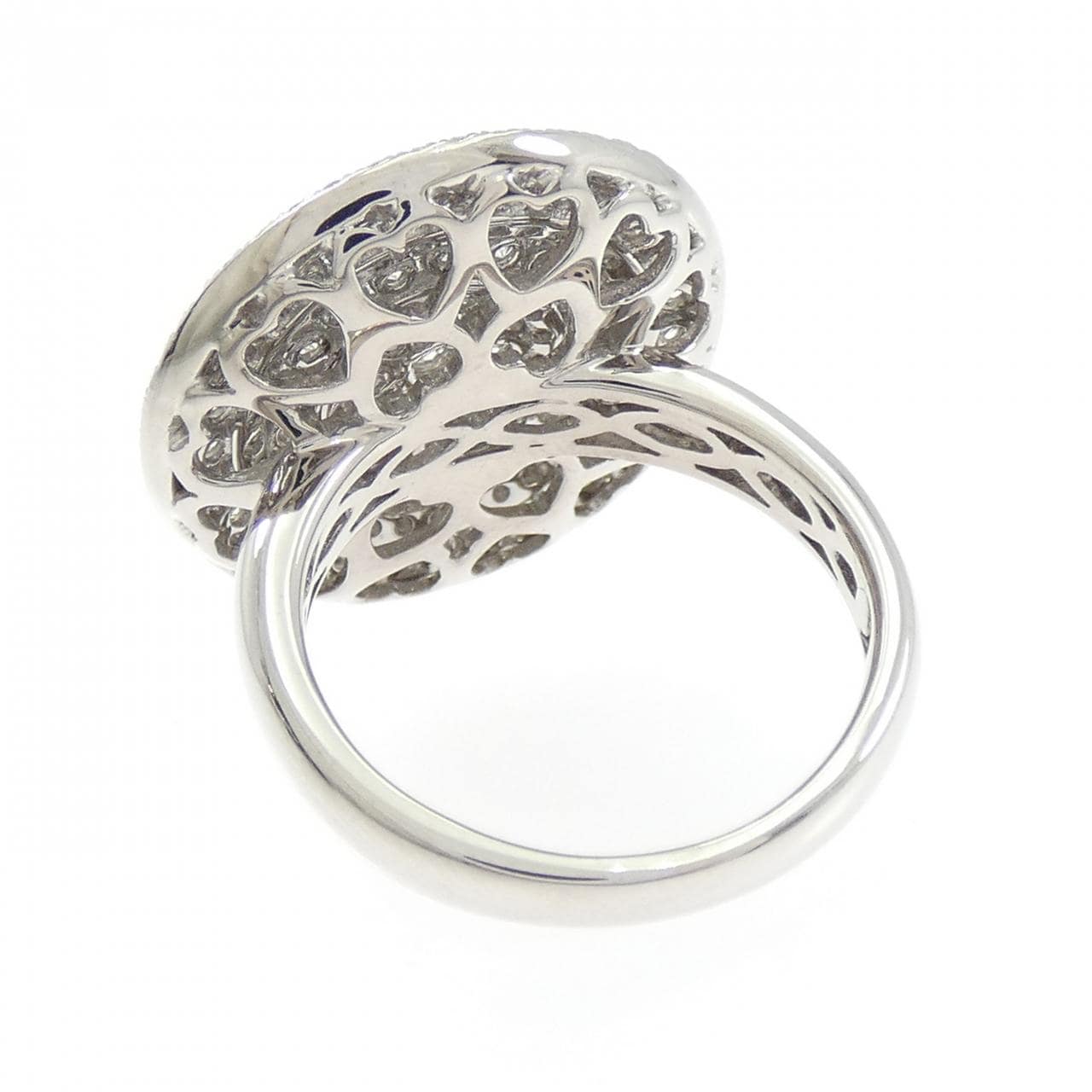 750WG ダイヤモンド リング 1.60CT