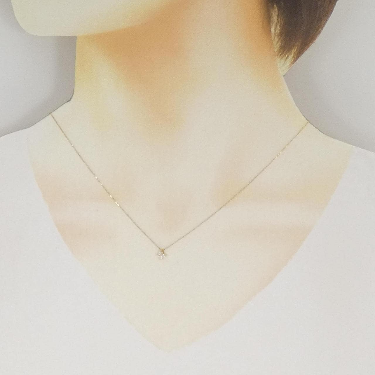 エテ ダイヤモンド ネックレス 0.05CT