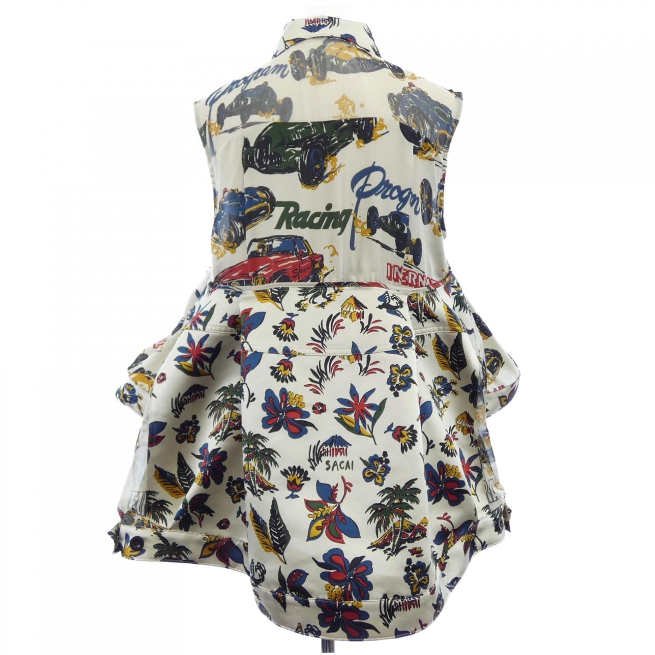 サカイ SACAI CAR RACE PRINT 25-07727 シャツ