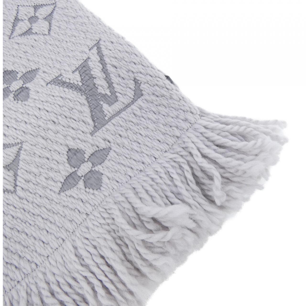 ルイヴィトン LOUIS VUITTON ロゴマニア M74742 MUFFLER