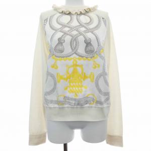 エルメス HERMES パルフロワリミックス PALEFROI 5H2803DL ツイルレーヌ ニット