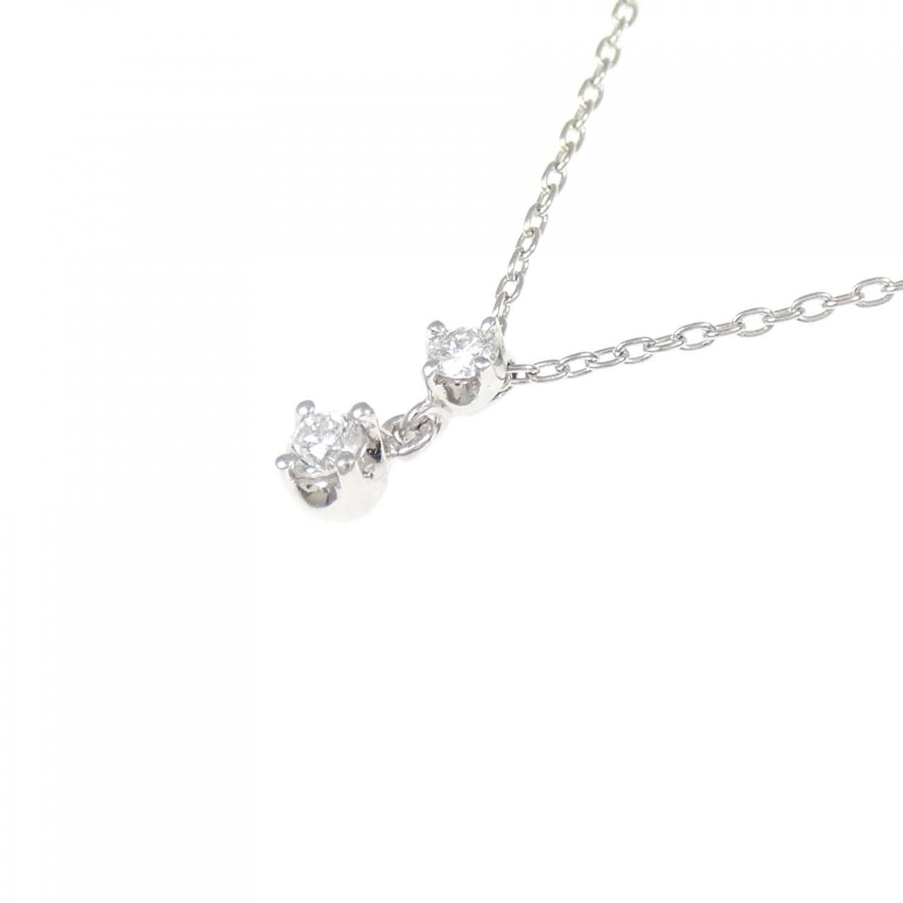 pt Diamond necklace