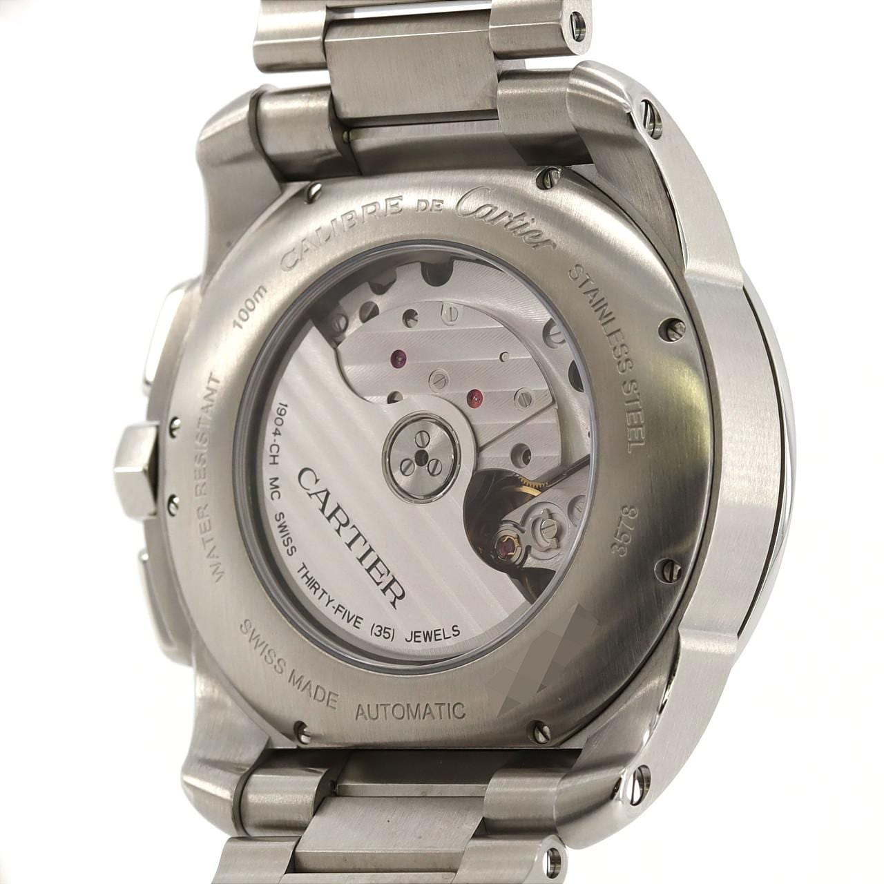 Cartier Calibre de Cartier計時碼錶 W7100061 SS自動上弦