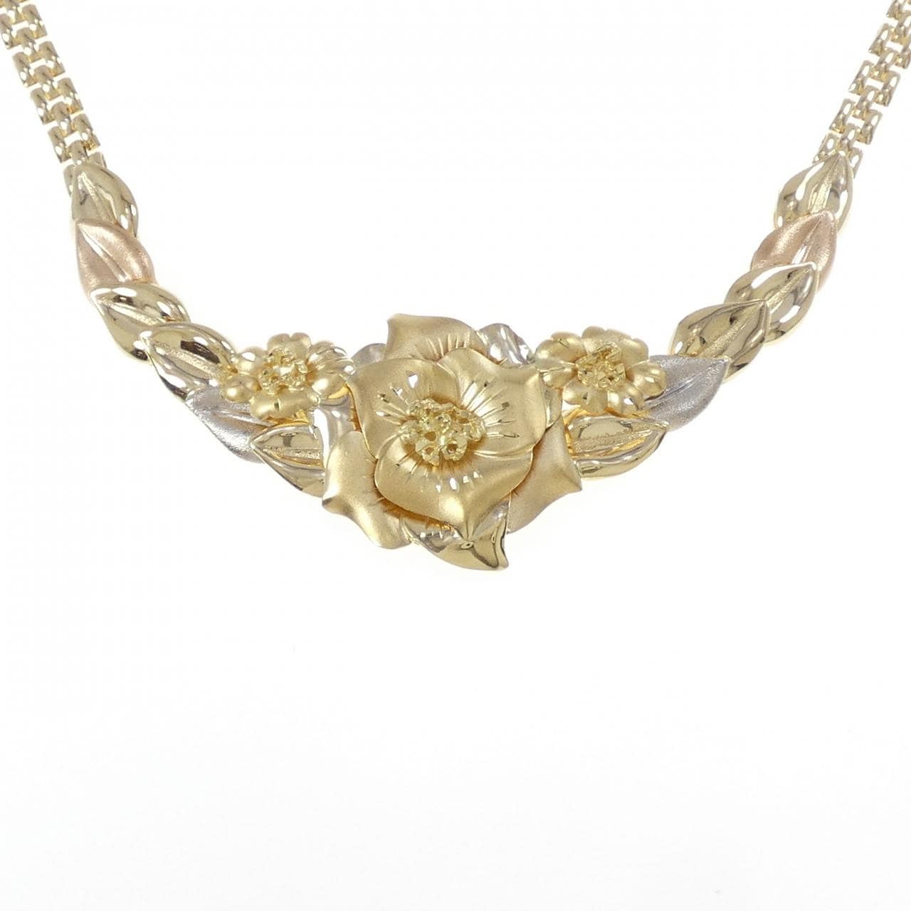 Sidra 750 Three-Color Necklace