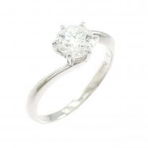 PT900 ダイヤモンド リング 0.650CT G VS1 VG