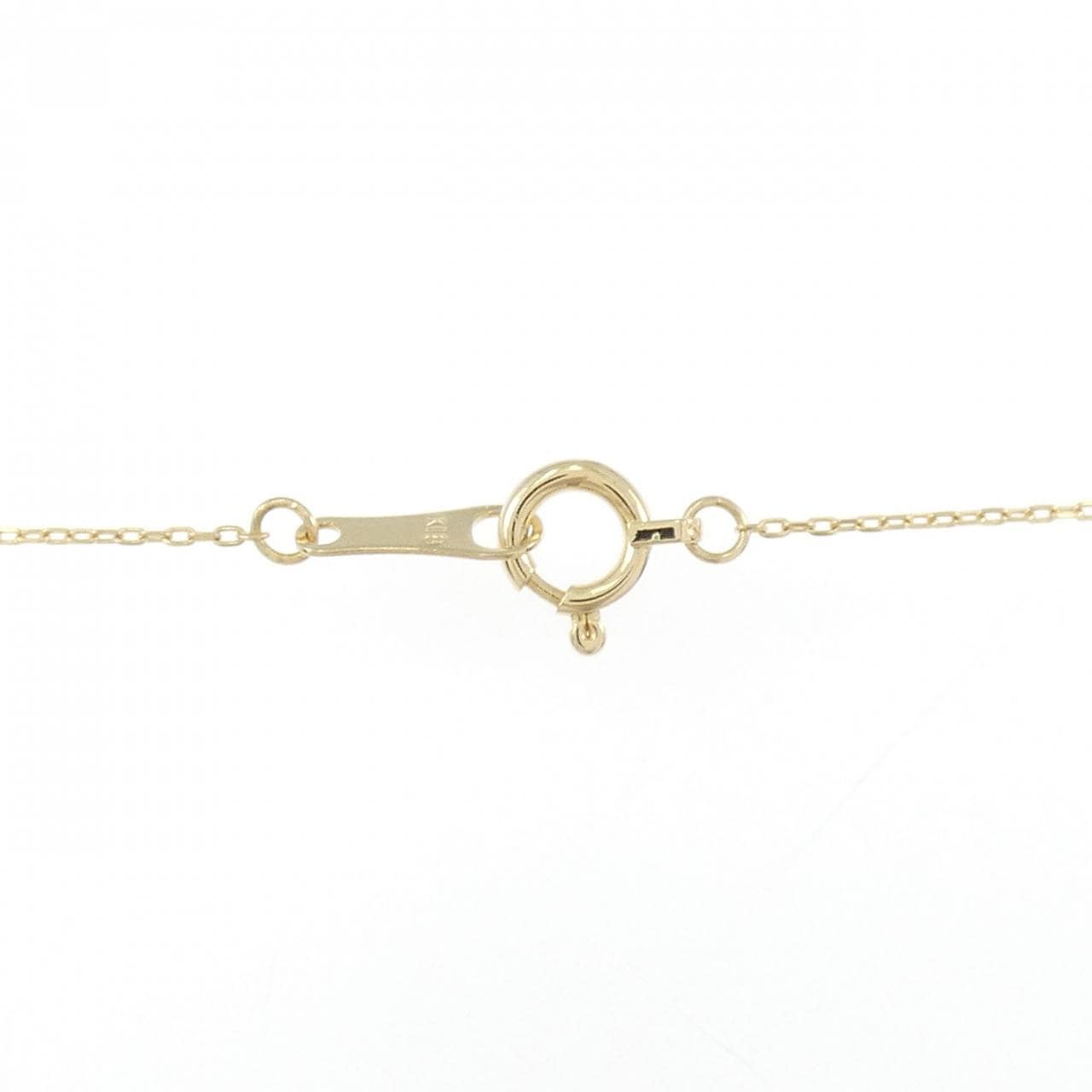 K18YG ダイヤモンド ネックレス 0.12CT