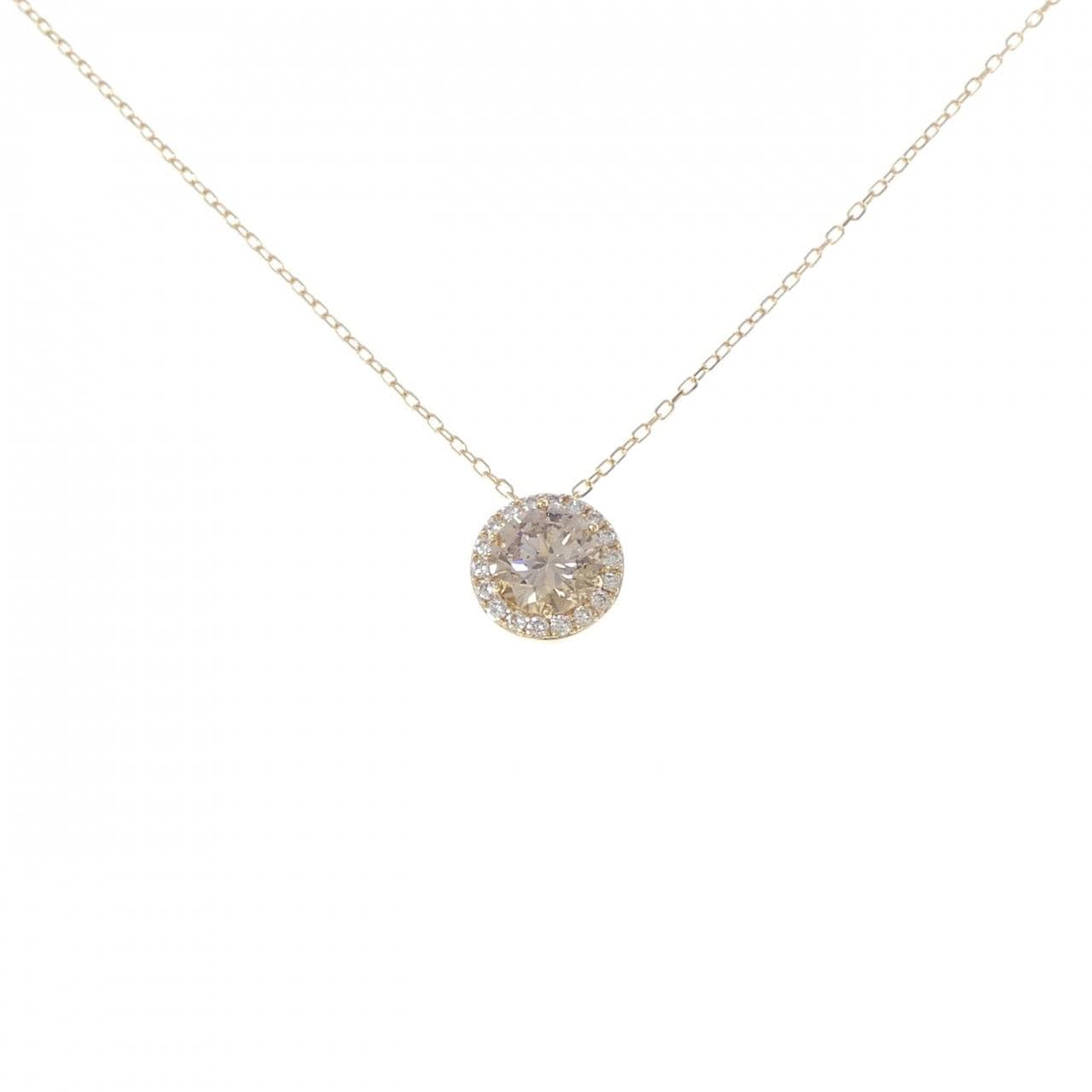 K18YG ダイヤモンド ネックレス 1.00CT