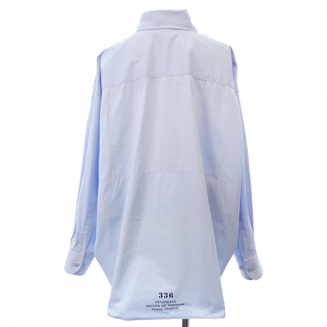 ヴェトモン VETEMENTS シャツ