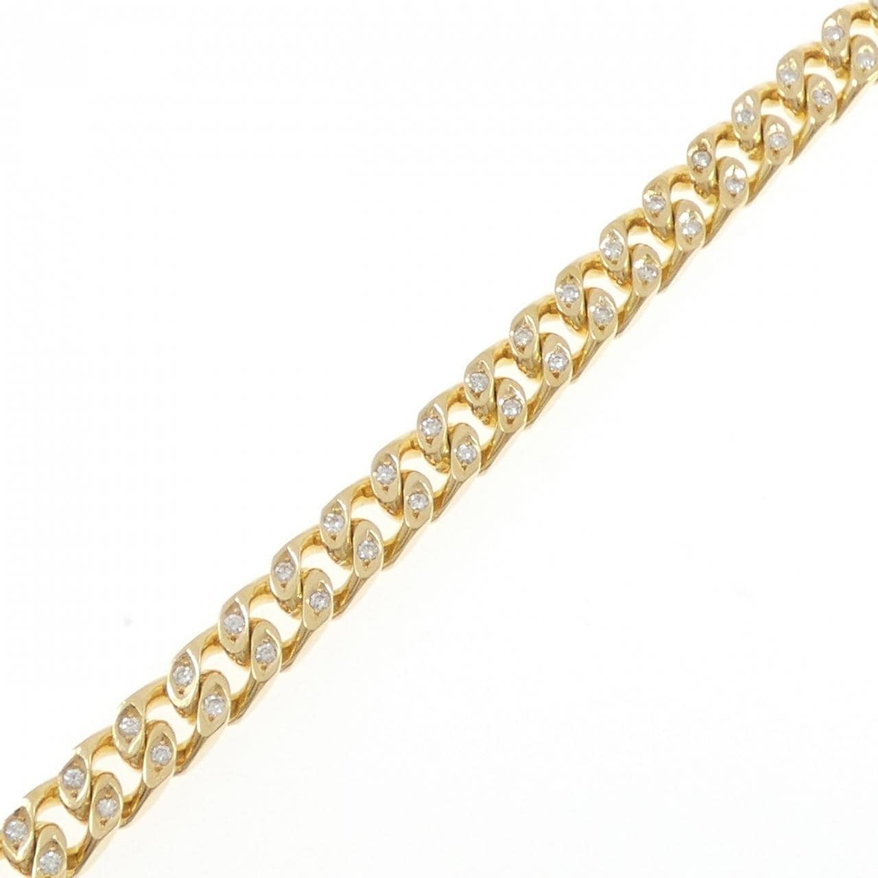 K18YG ダイヤモンド ブレスレット 2.05CT