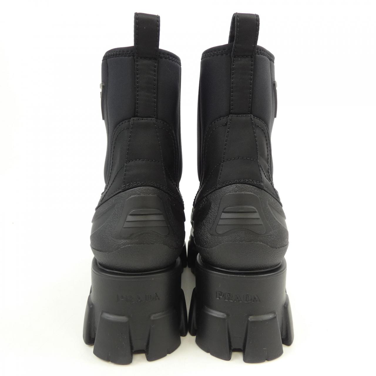 プラダ PRADA モノリス ダック アンクルブーツ 1T933M ブーツ