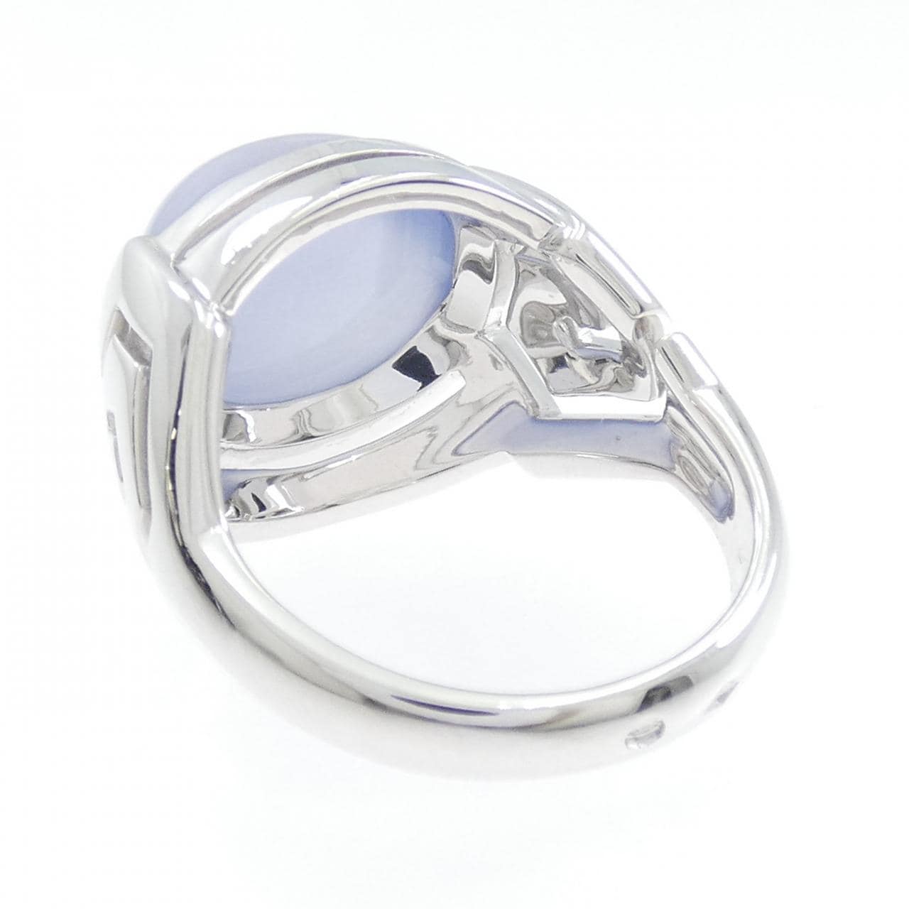 ブシュロン カルセドニー リング