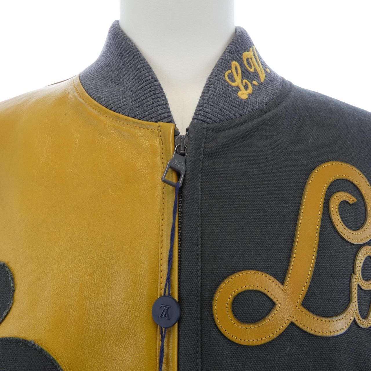 ルイヴィトン LOUIS VUITTON ミックスキャンバスレザーボンバー HOL76EXS0 ブルゾン