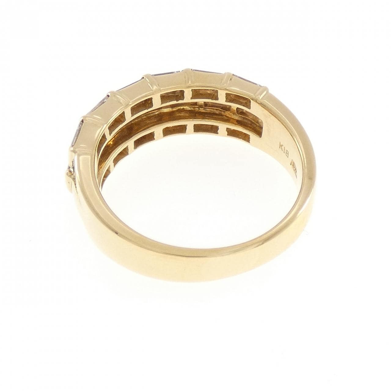 K18YG ダイヤモンド リング 1.39CT