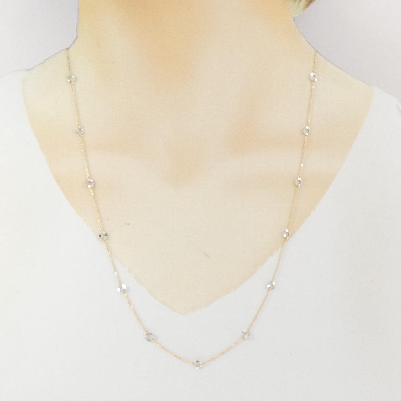 ウノアエレ 750YG/750WG ネックレス