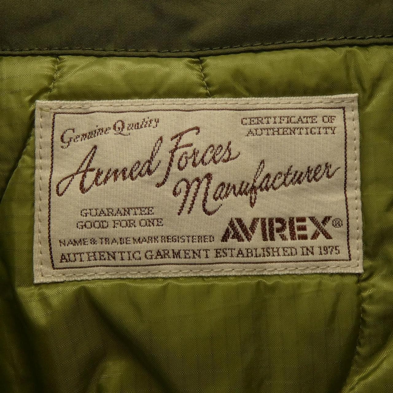 アヴィレックス AVIREX ATTACHMENT コート