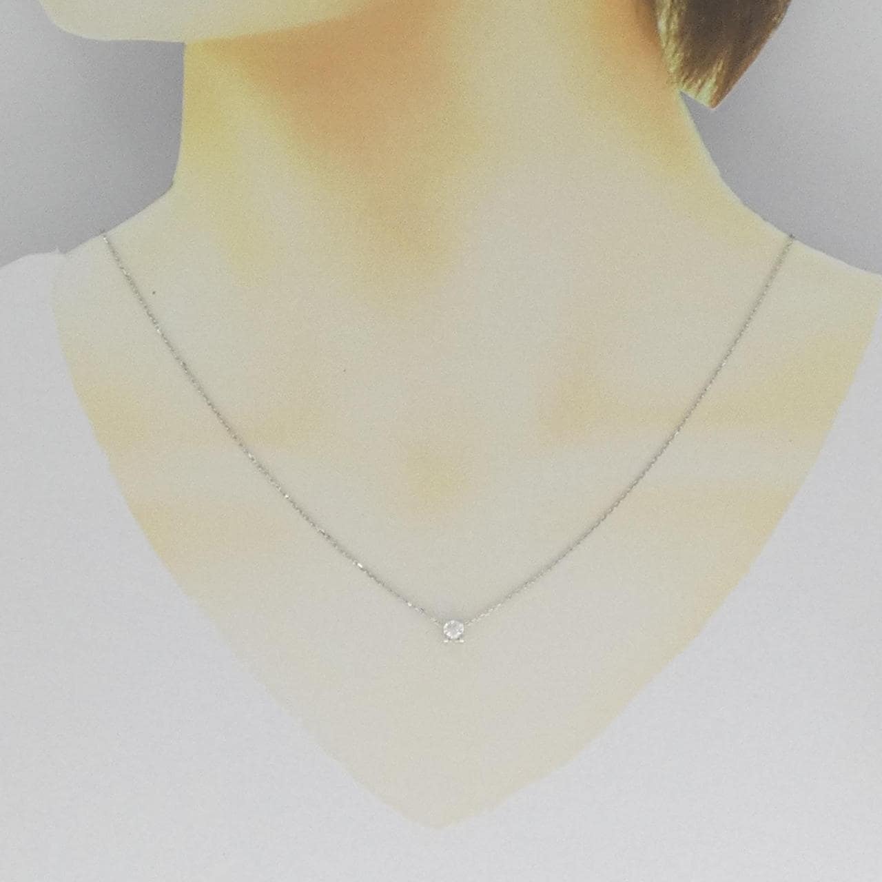 Cartier C de Cartier项链 0.19CT F VVS1 3EXT