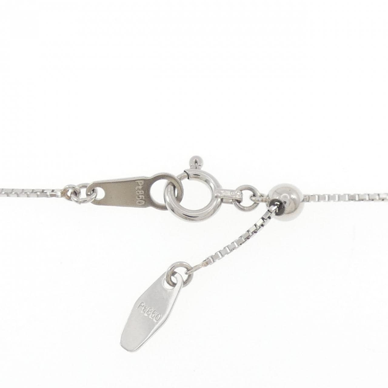 PT900/PT850 ダイヤモンド ネックレス 0.10CT