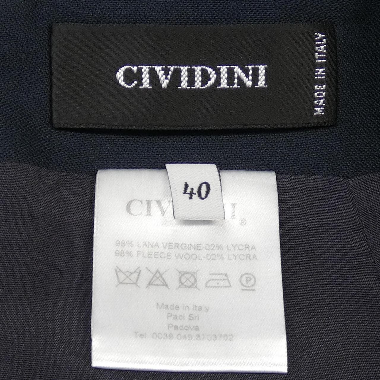 チヴィディーニ CIVIDINI スカート