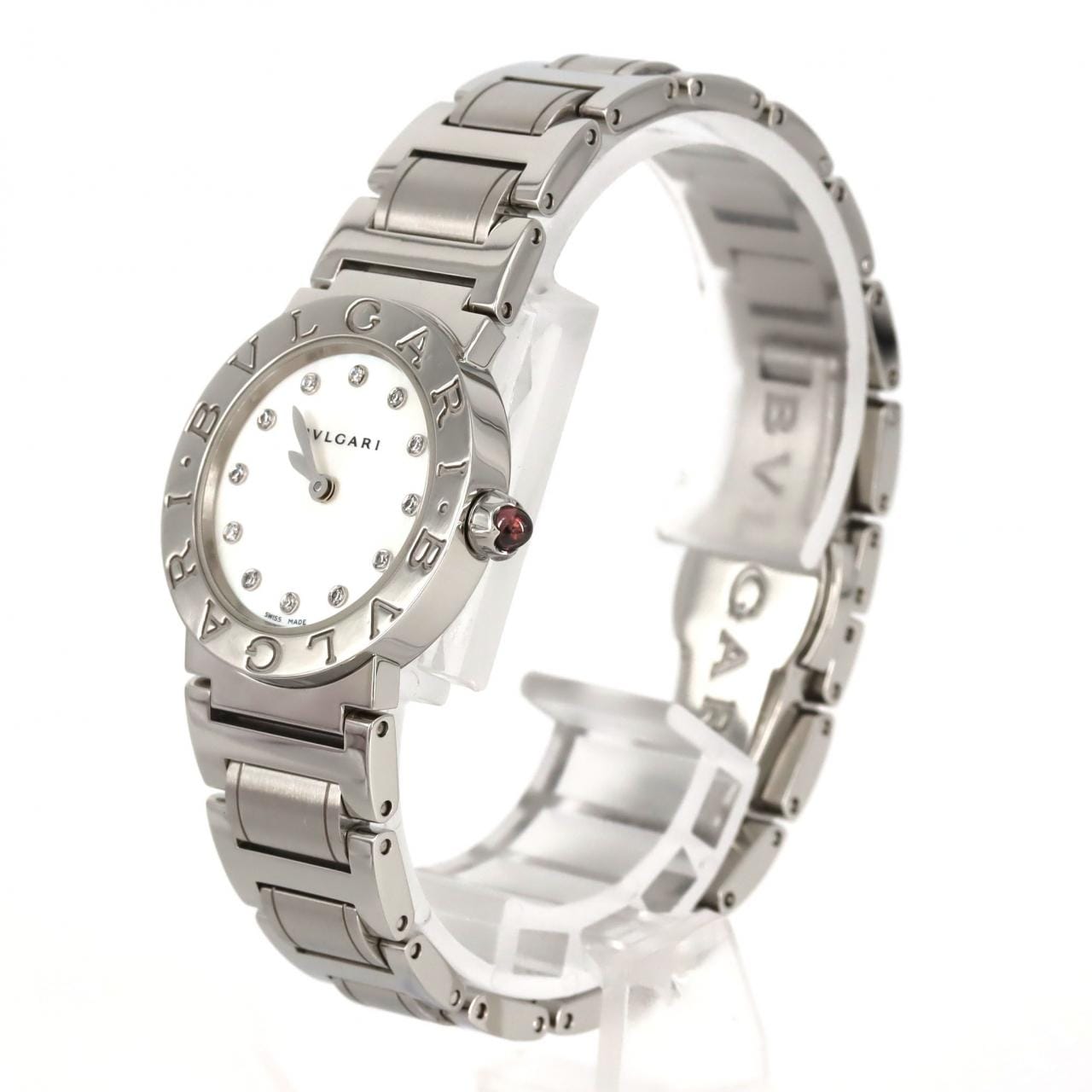 BVLGARI BVLGARI BVLGARI 12P BBL26S/BBL26WSS/12 SS Quartz