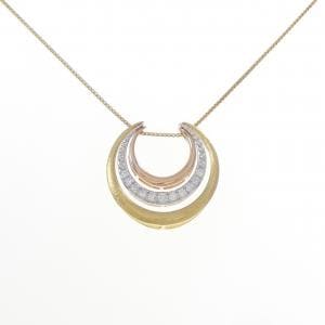 ジーエスティービー ダイヤモンド ネックレス 0.12CT