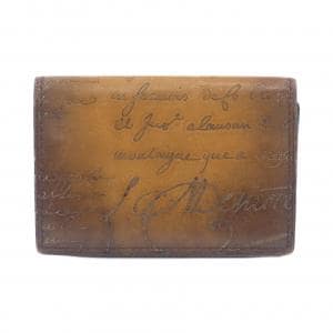 ベルルッティ Berluti インブイアスクリットレザーカードホルダー CARD CASE