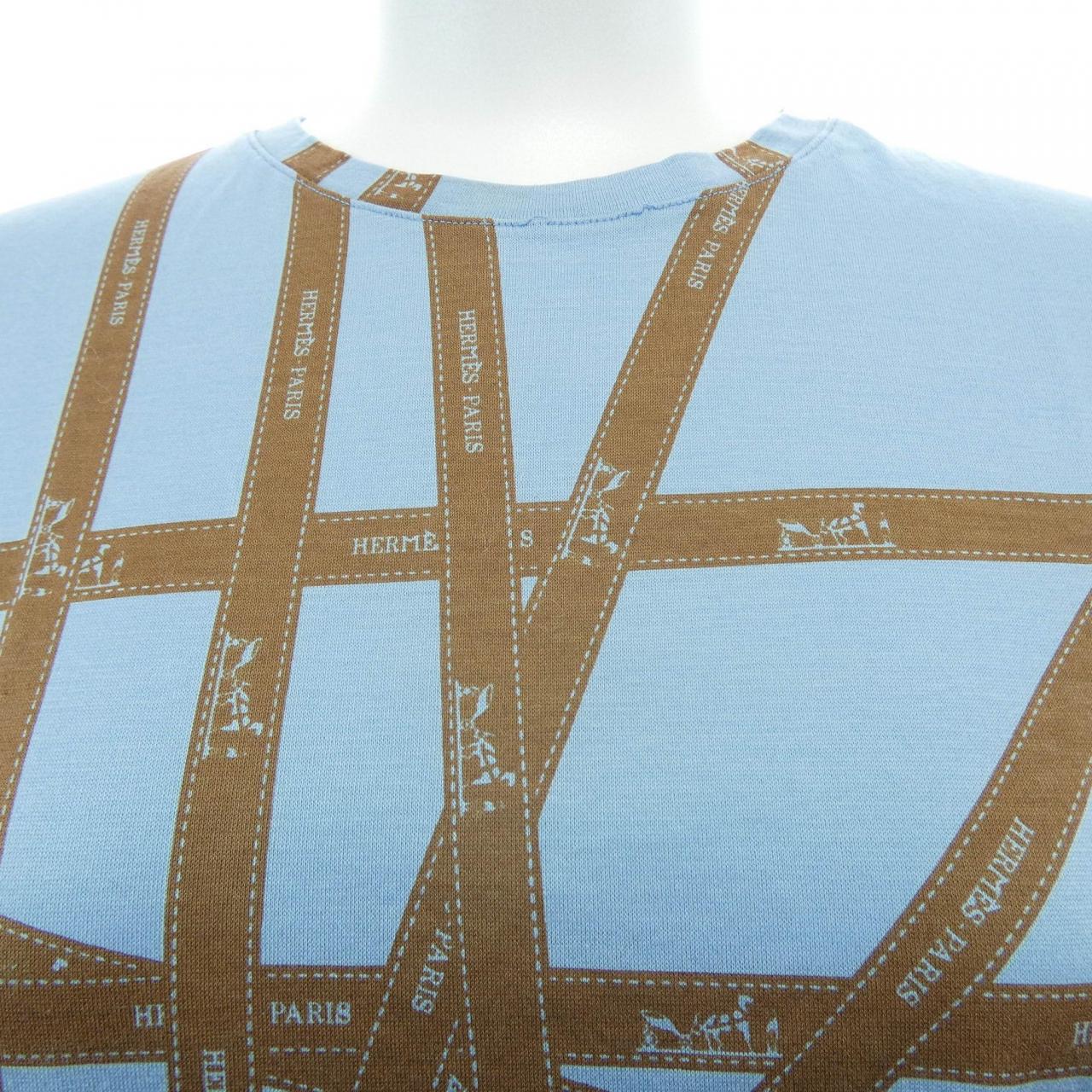 【ヴィンテージ】エルメス HERMES ボリュデュック Tシャツ