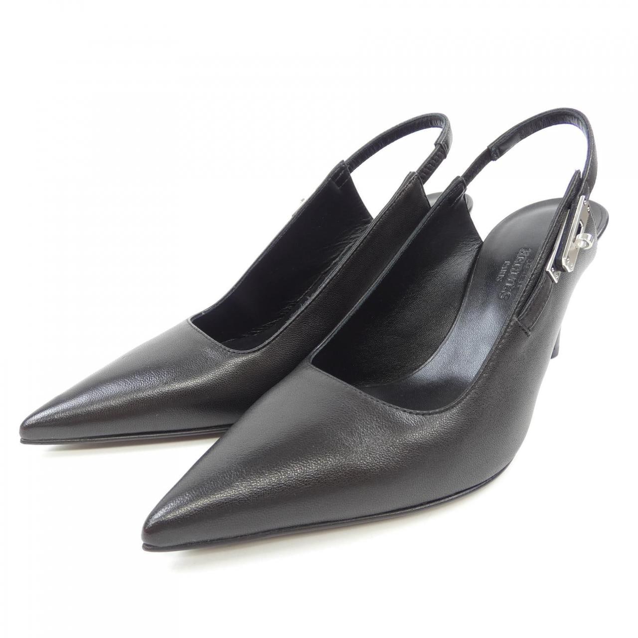 エルメス HERMES ラヴァ-　ケリーバックル 252190Z パンプス