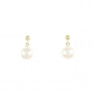 K18YG アコヤパール ピアス 7.2mm