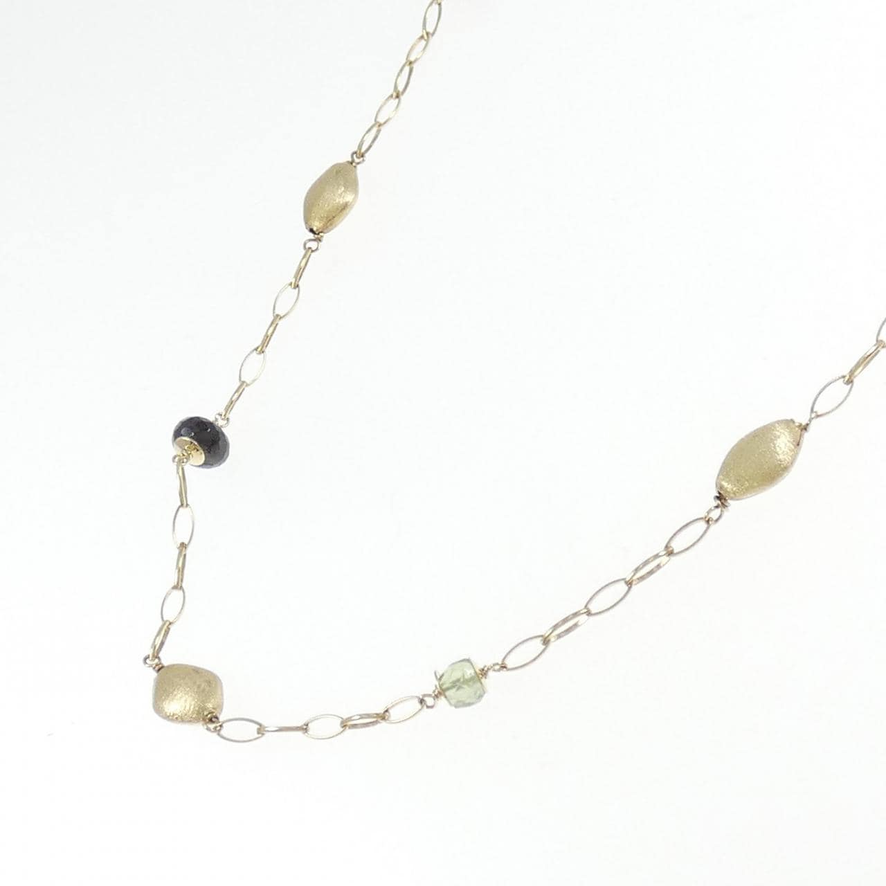 585YG Color Stone Necklace