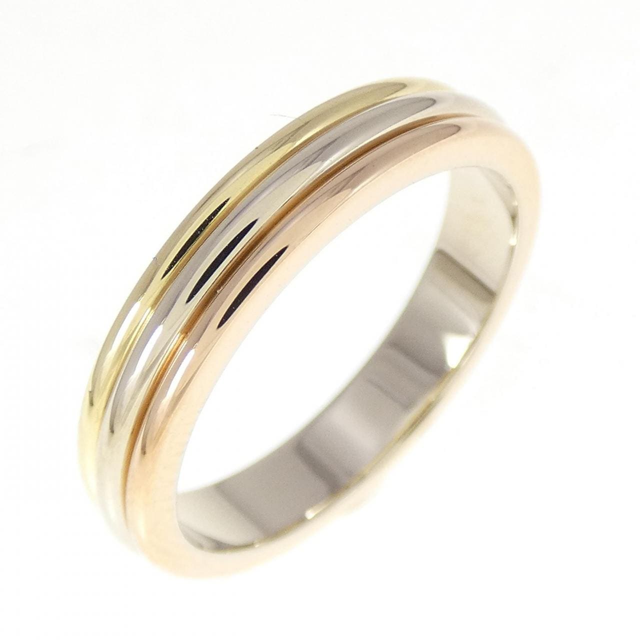 Cartier three gold wedding ring