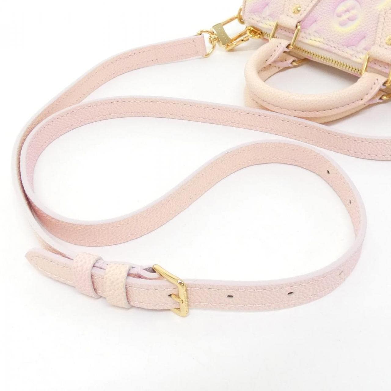 LOUIS VUITTON Monogram Empreinte (Summer Stardust) Nano Speedy M81508 Boston Bag