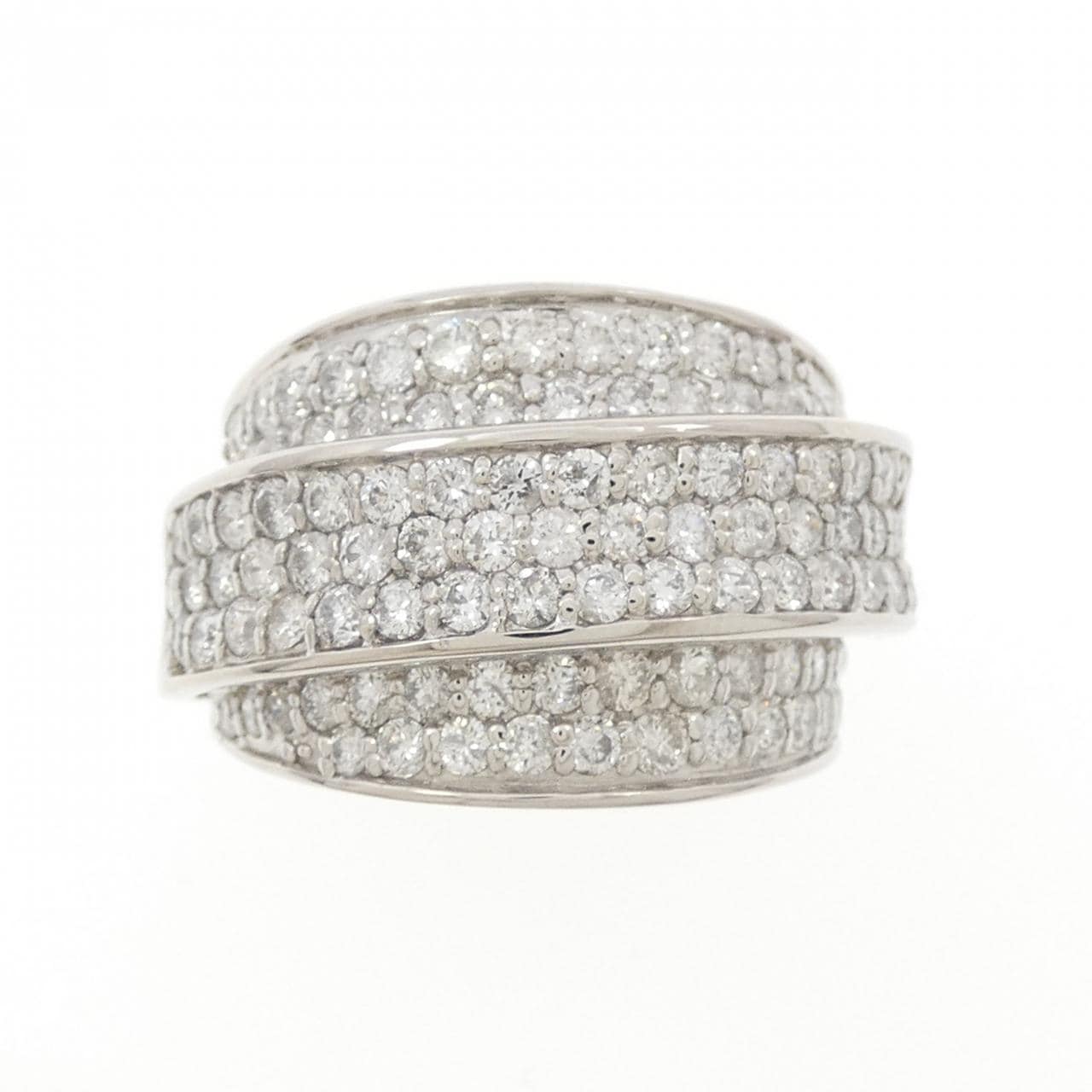PT900 Pave Diamond Ring 2.01CT