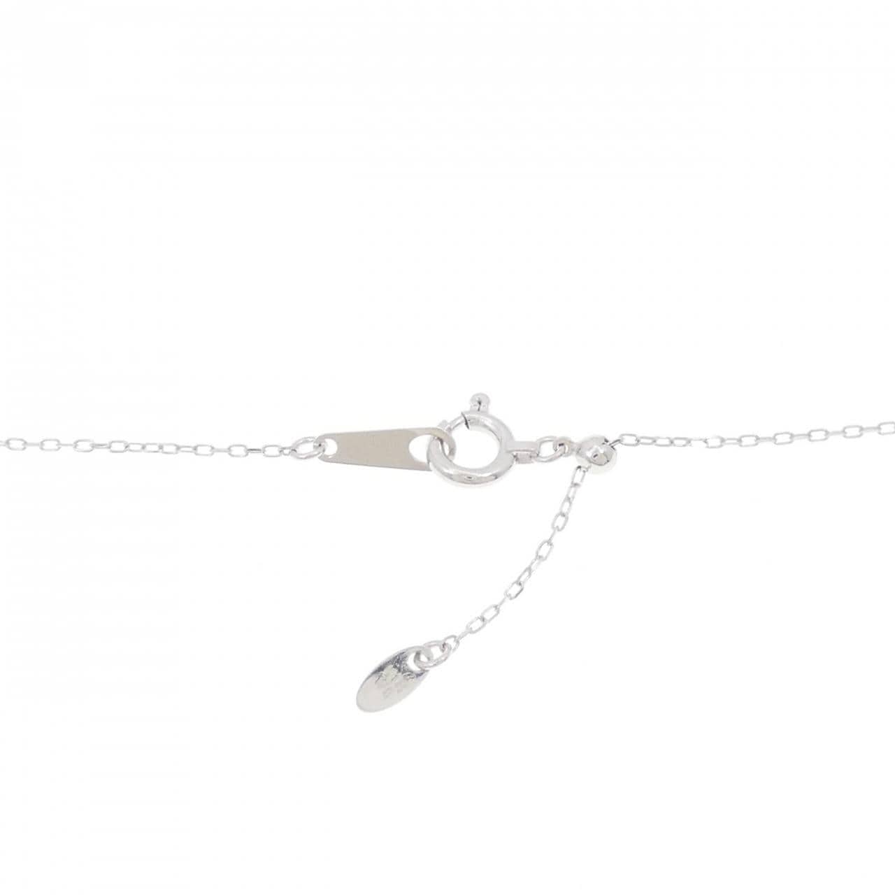 K18WG ダイヤモンド ネックレス 0.30CT