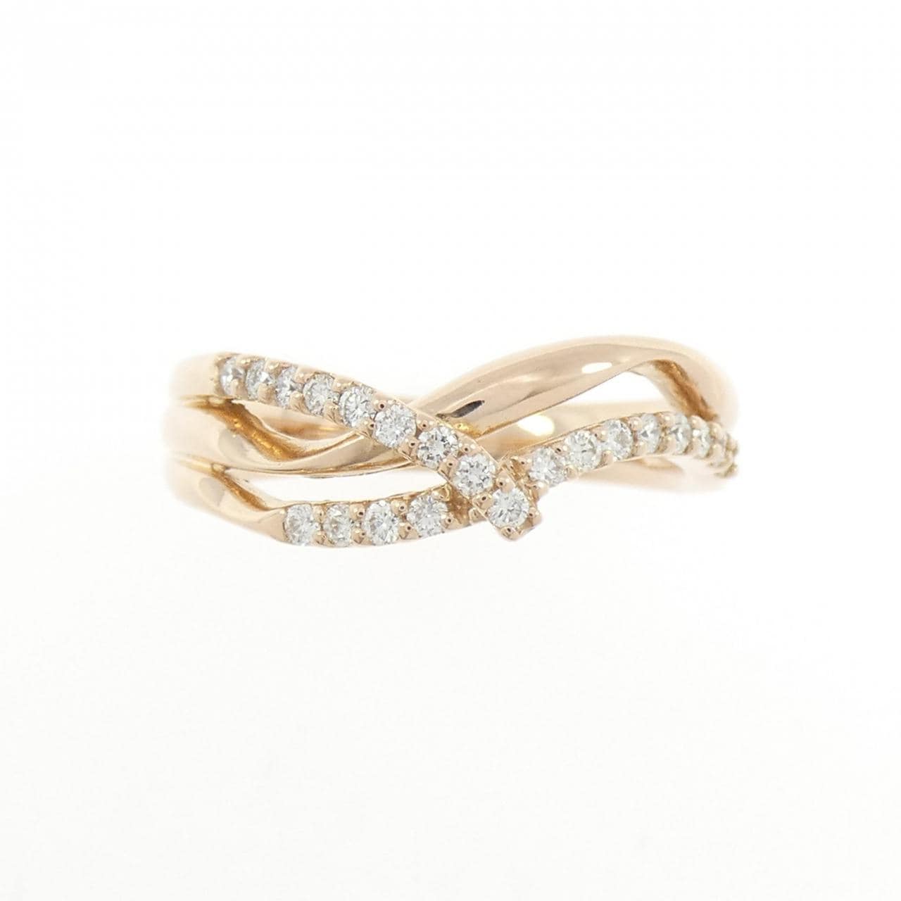 K18PG ダイヤモンド リング 0.20CT