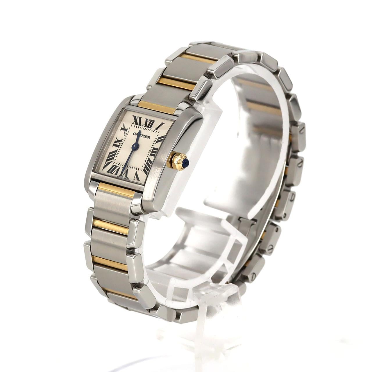 Cartier Tank Francaise SM two tone W51007Q4 SSxYG Quartz