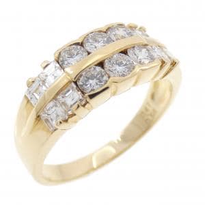 K18YG ダイヤモンド リング 0.47CT