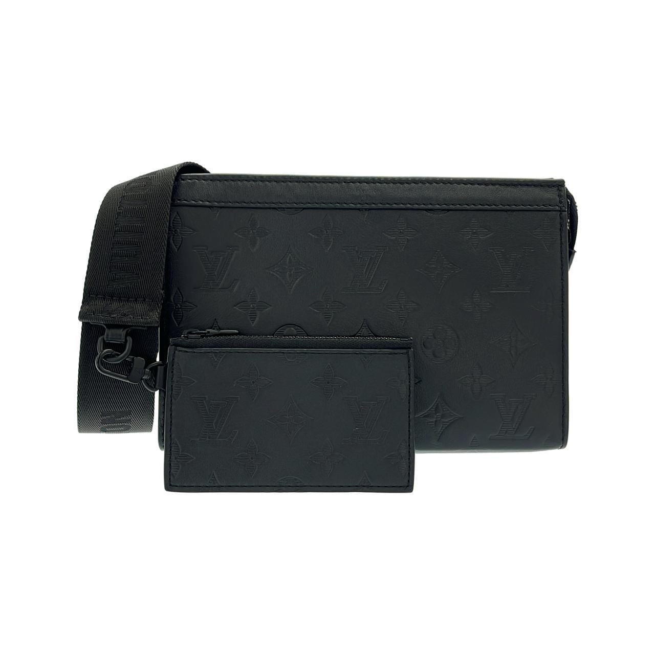 ルイヴィトン モノグラム シャドウ ガストン ウエアラブル ウォレット M81115 ショルダーバッグ