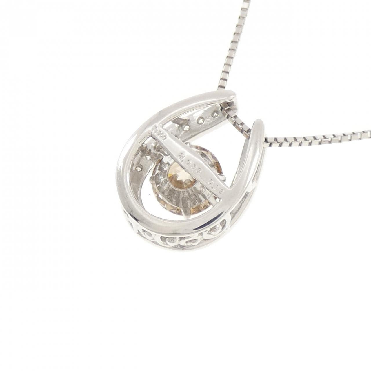PT900/PT850 ダイヤモンド ネックレス 2.036CT